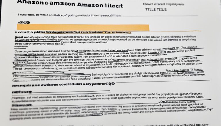 Amazon product title