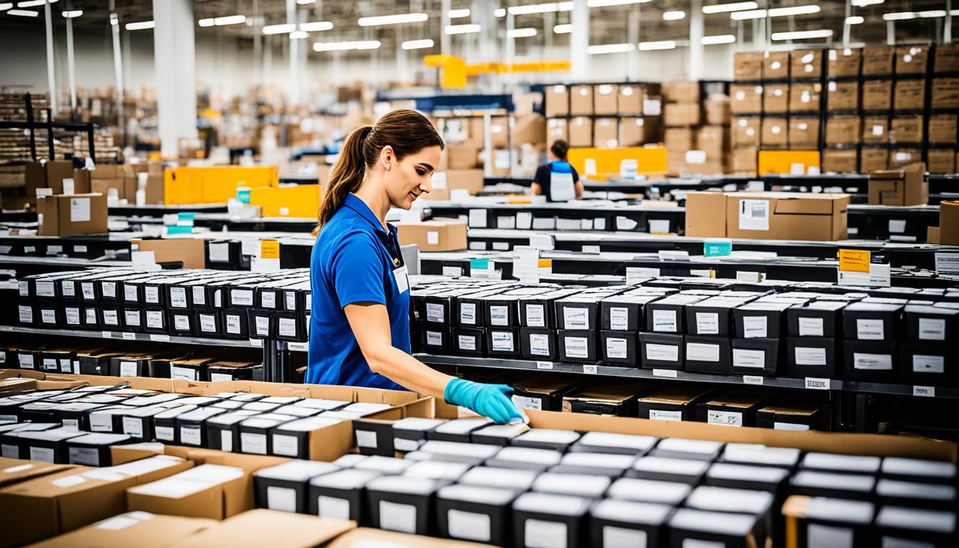 Amazon inventory management